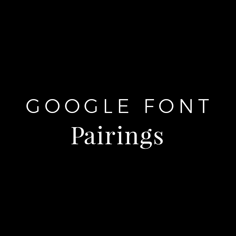 google fonts, web design, website design