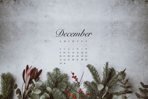 December Desktop and Mobile Wallpaper - sonrisastudio.com