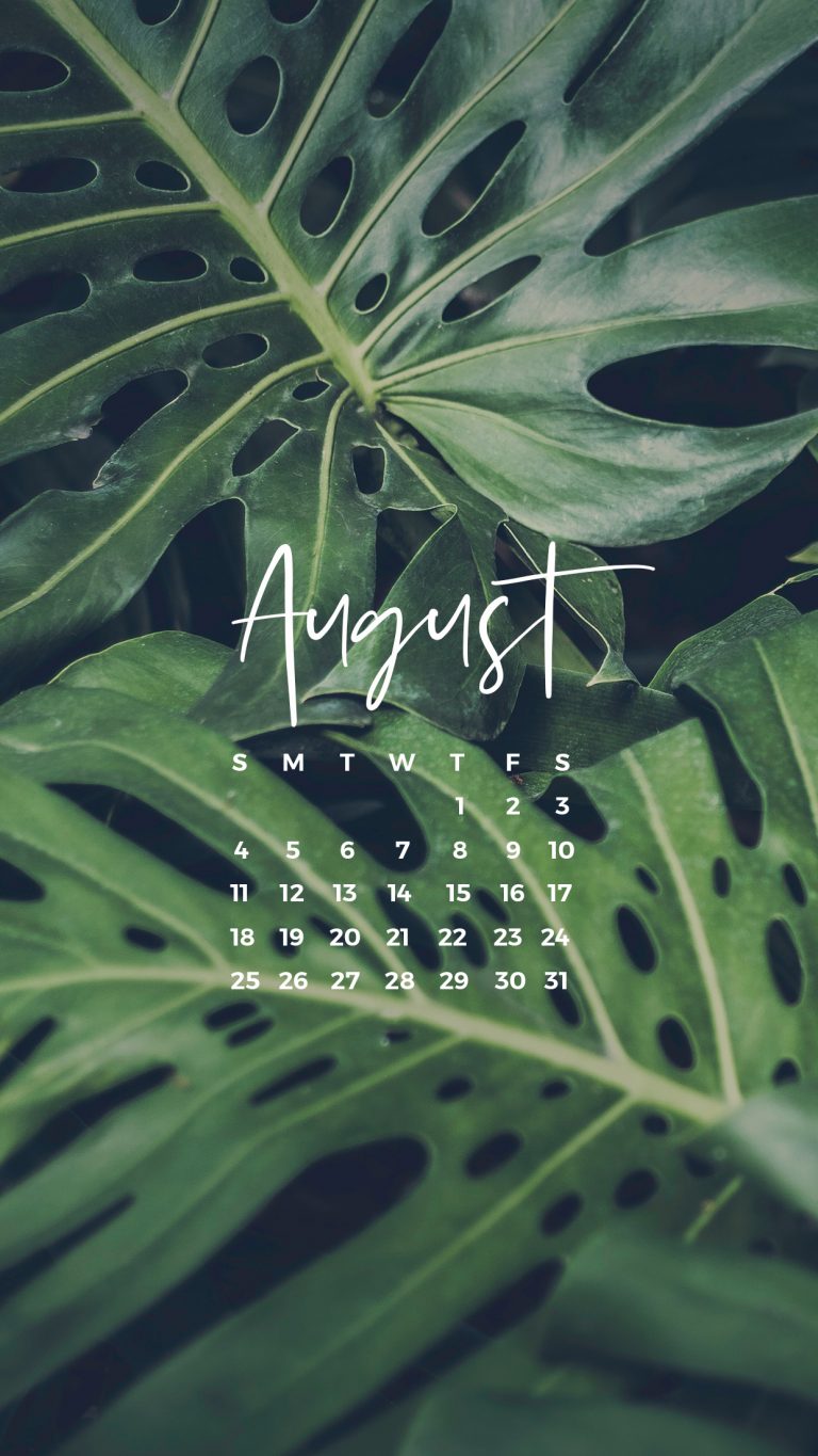 August Desktop and Wallpaper - sonrisastudio.com