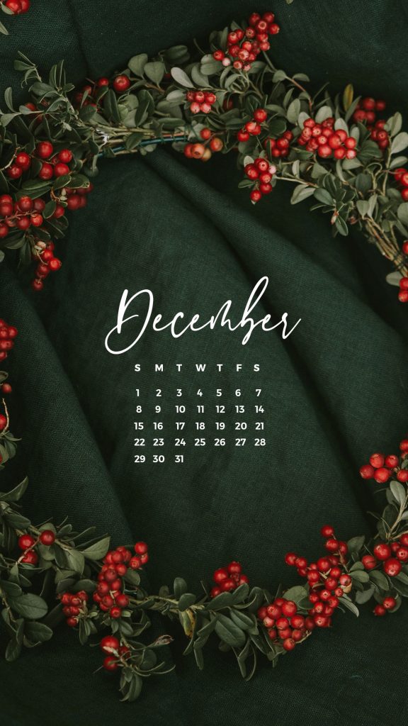 December Desktop and Mobile Wallpaper - sonrisastudio.com