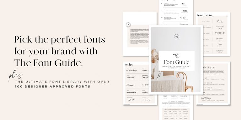 Font Combinations for Bold Branding - sonrisastudio.com