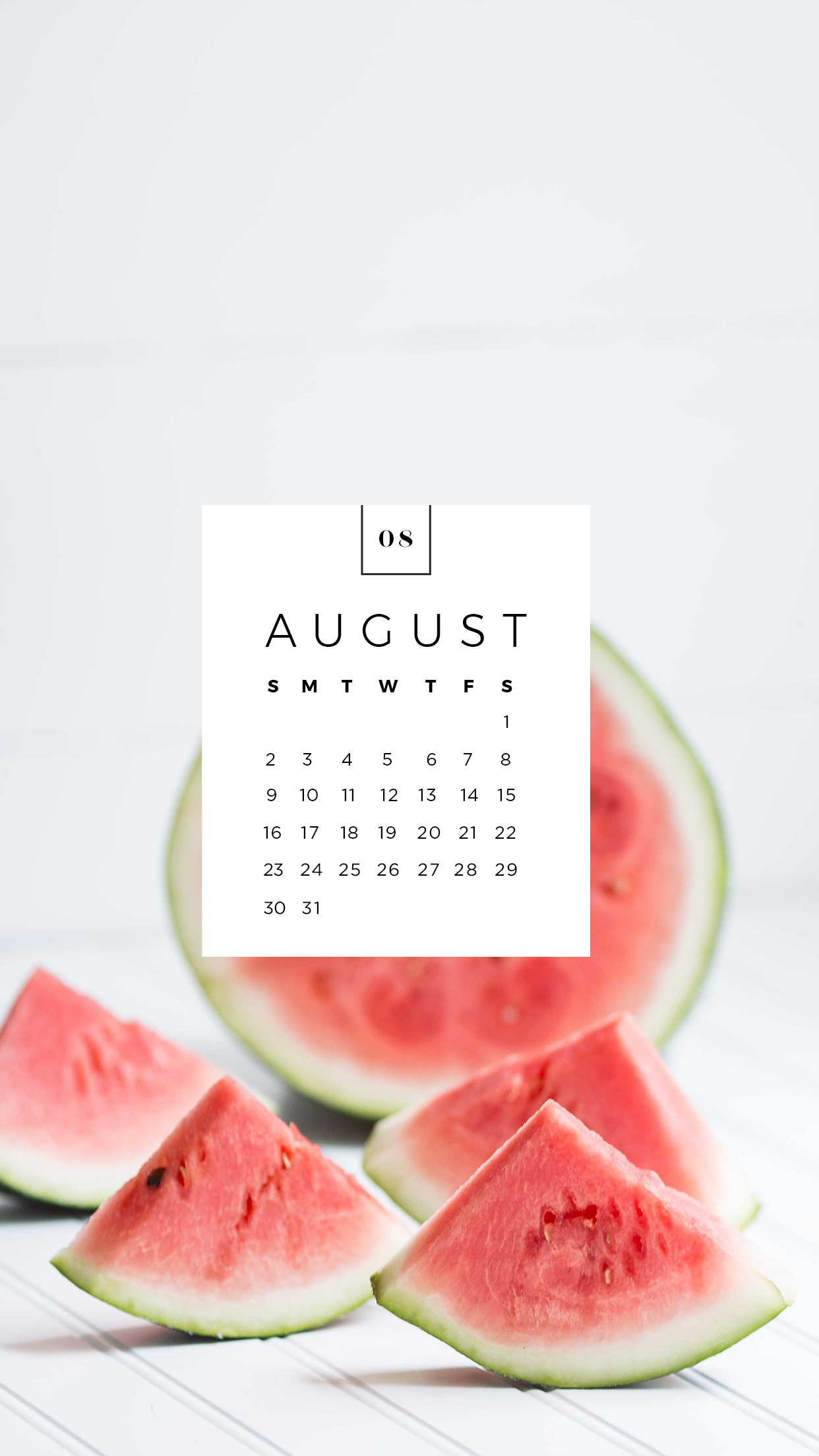 August Desktop & Mobile Wallpaper