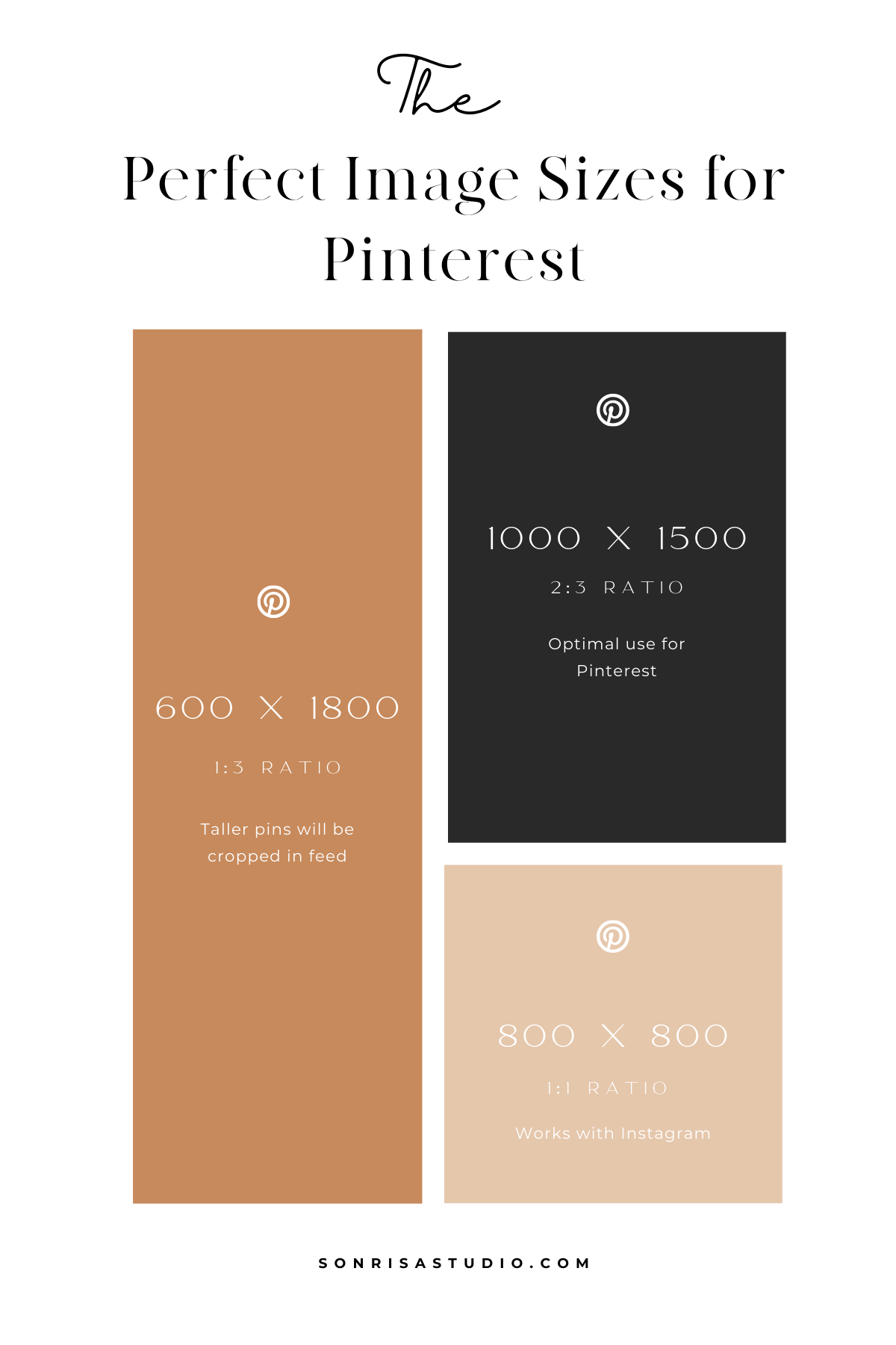 Pinterest Pin Sizing Guide