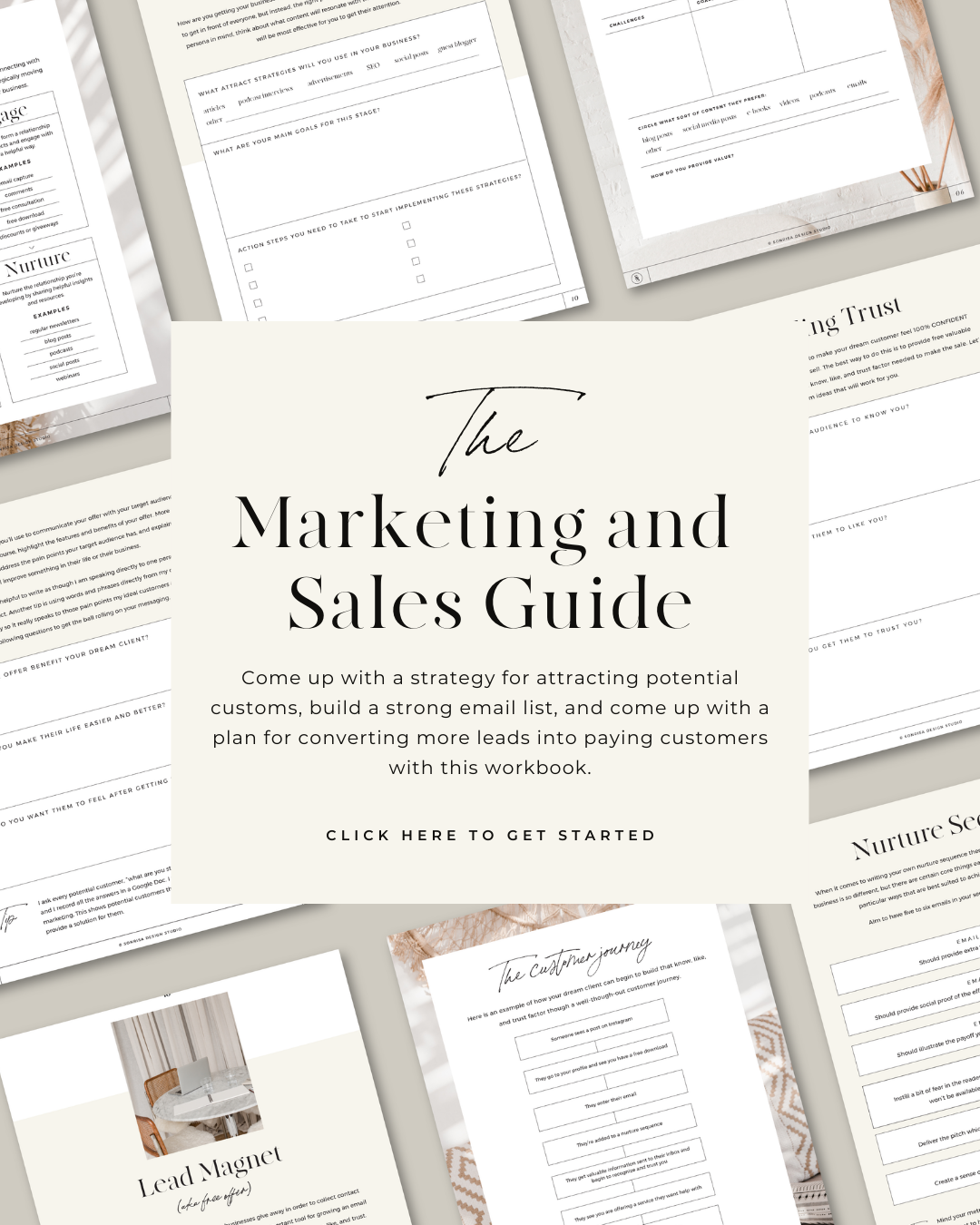 Marketing and Sales Guide from Sonrisa Studio